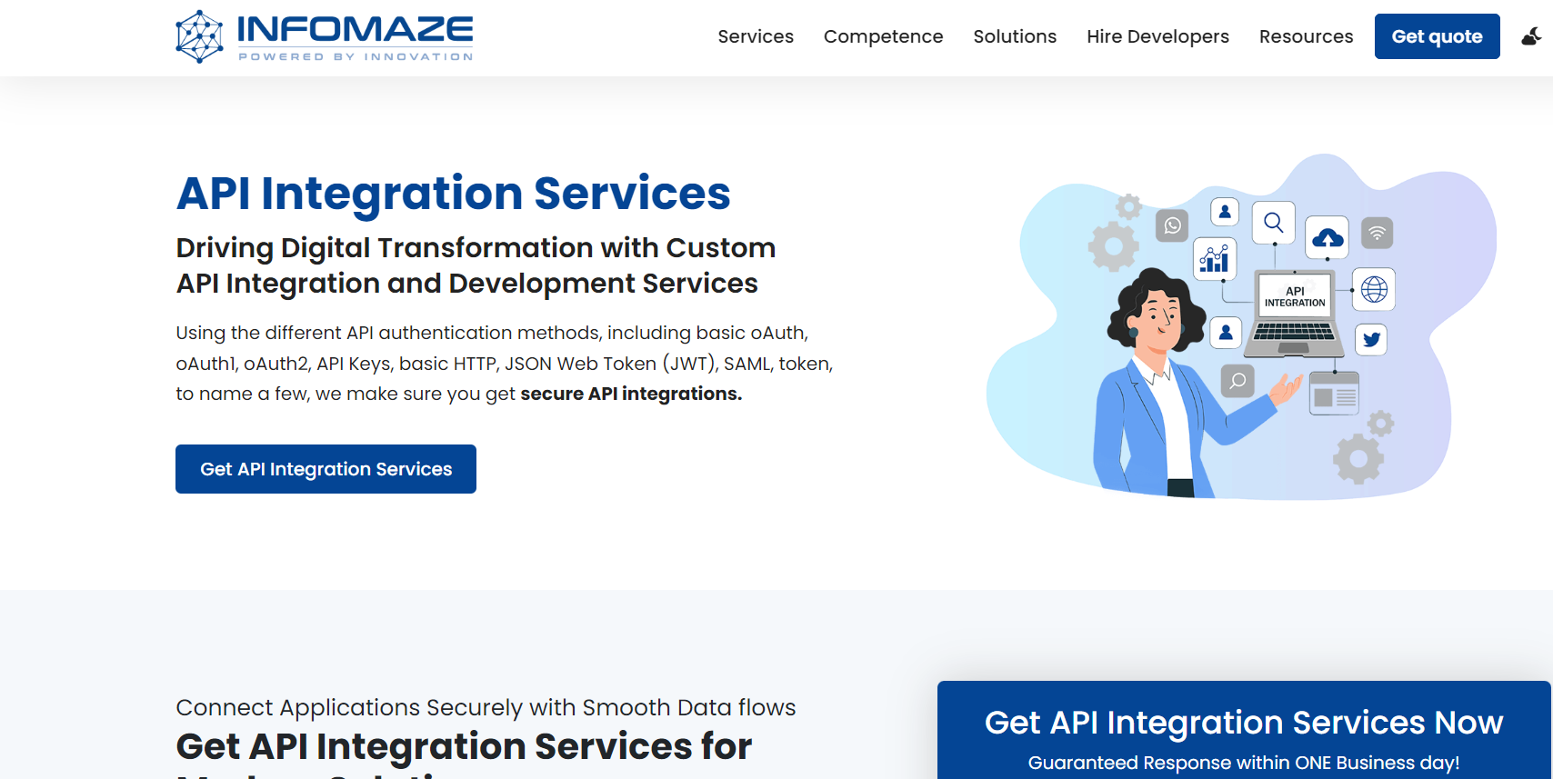 Infomaze API Integration Services